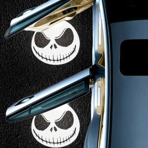2 wireless Nightmare Before Christmas Jack Skellington Car Door Projector Lights